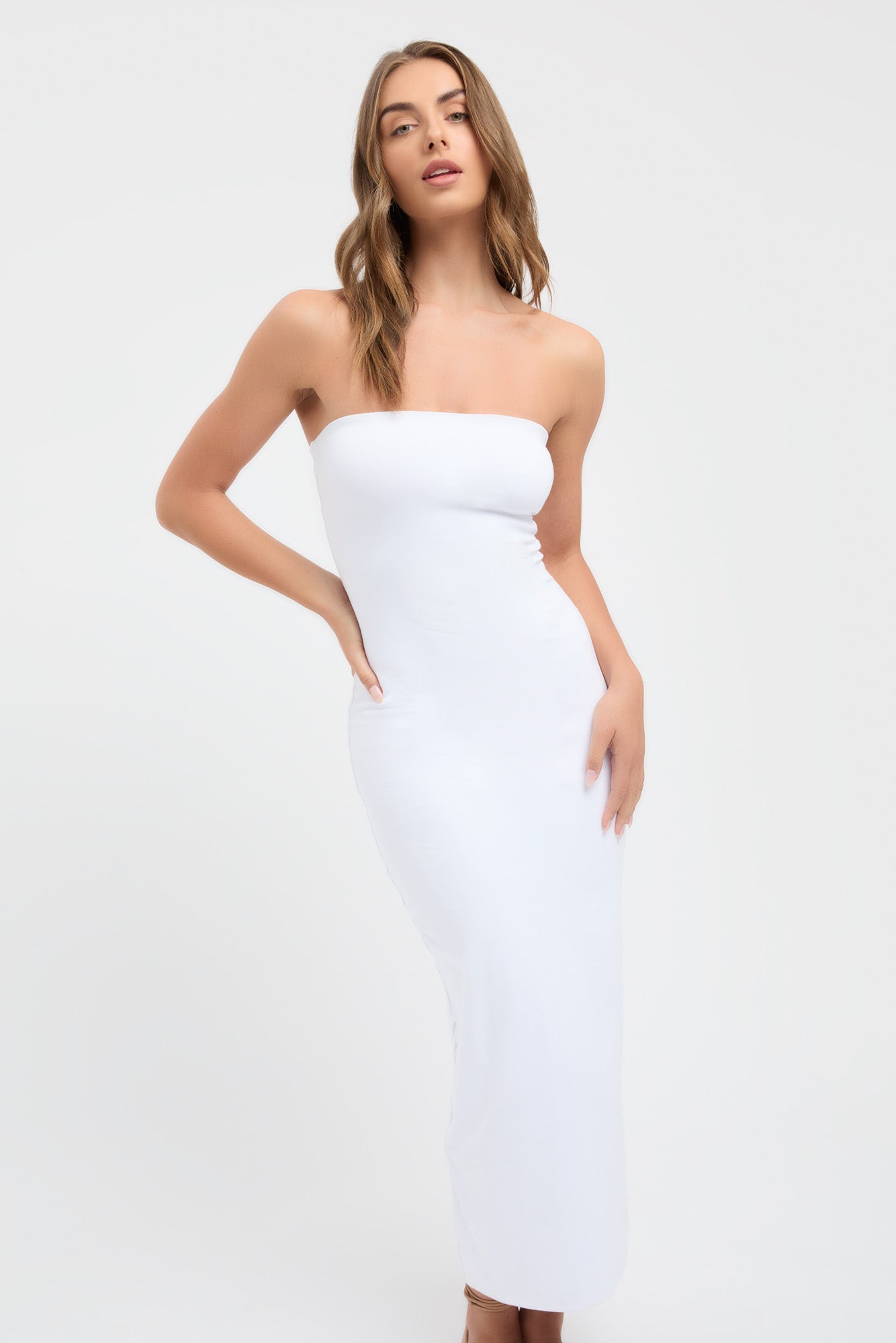 Kookai White Maxi Summer Dress on sale