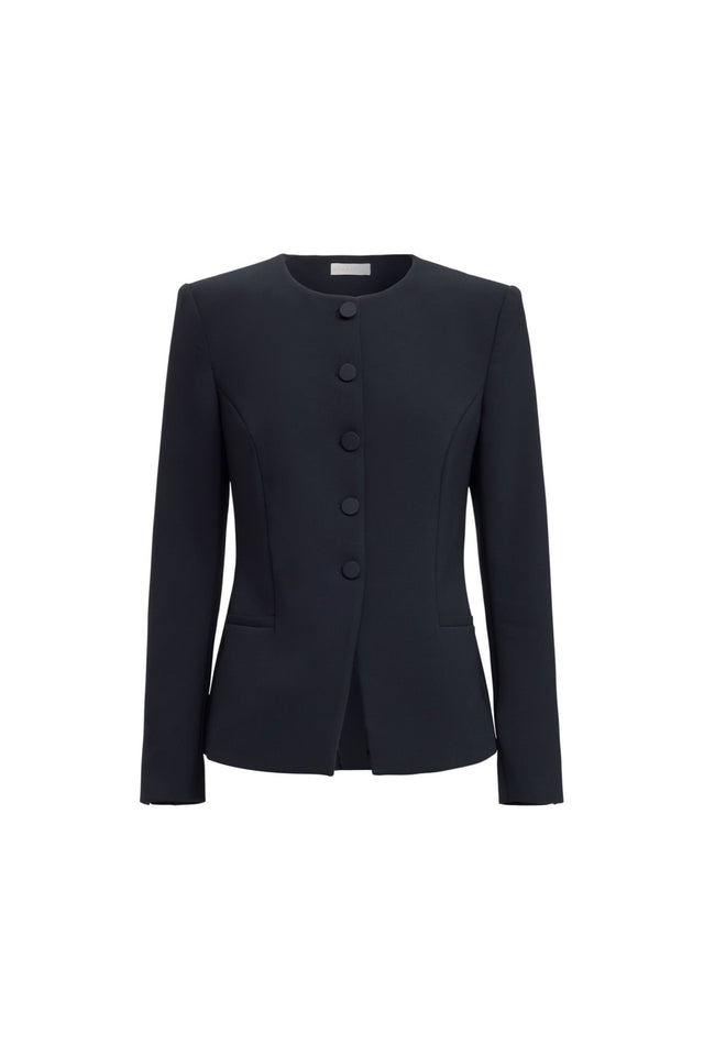 product Alto Crew Jacket Kookai Long sleeve Blazer Regular black womens-coats-and-jackets 