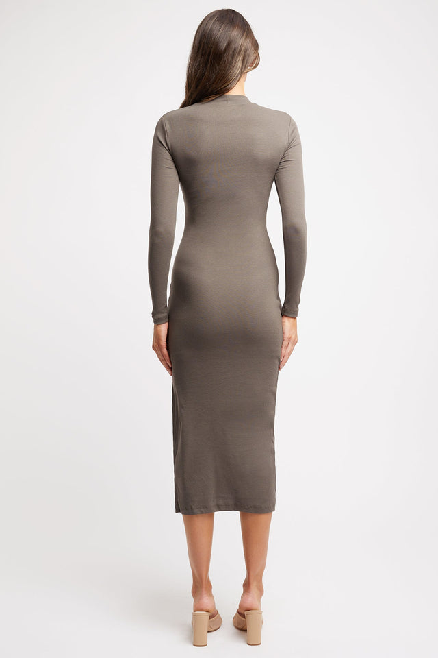 Kelsie Long Sleeve Midi Dress