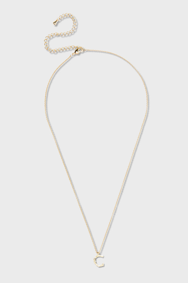 C - Initial Necklace