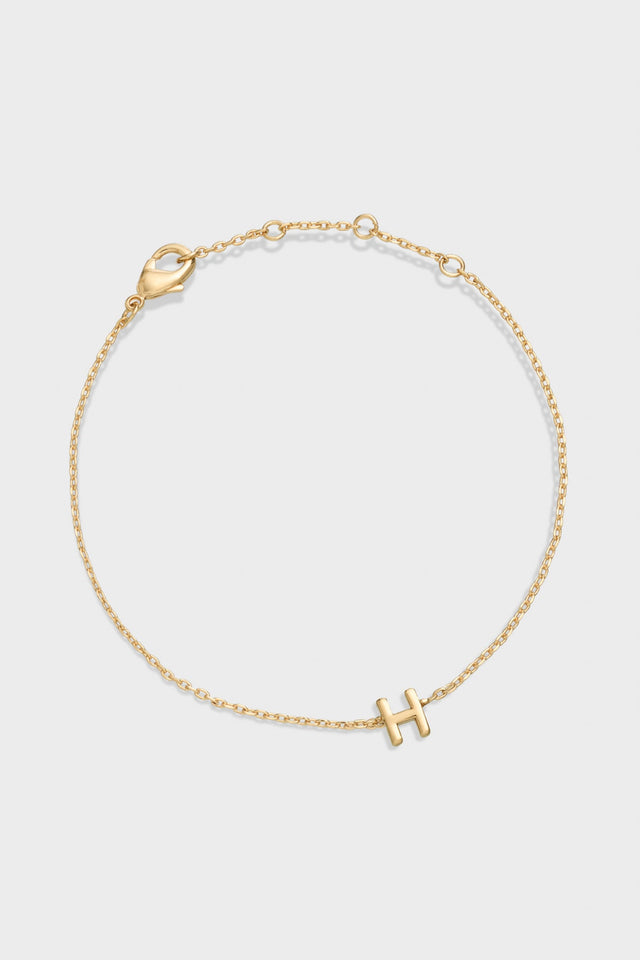 H - Letter Bracelet