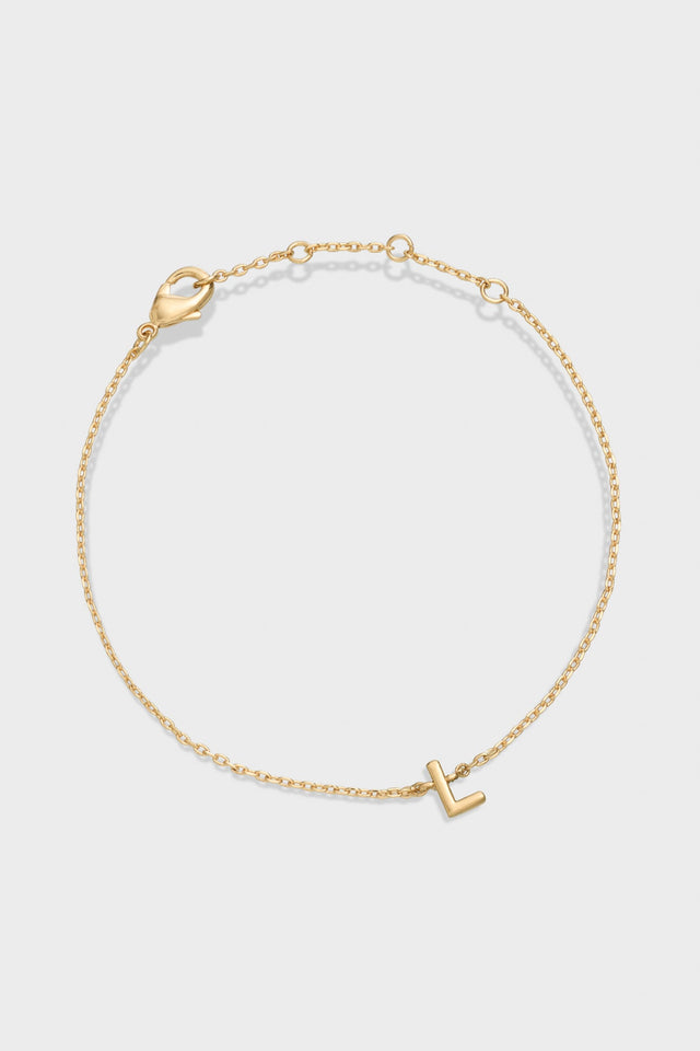 L - Letter Bracelet