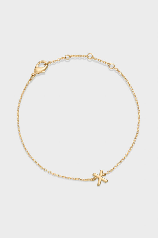 X - Letter Bracelet