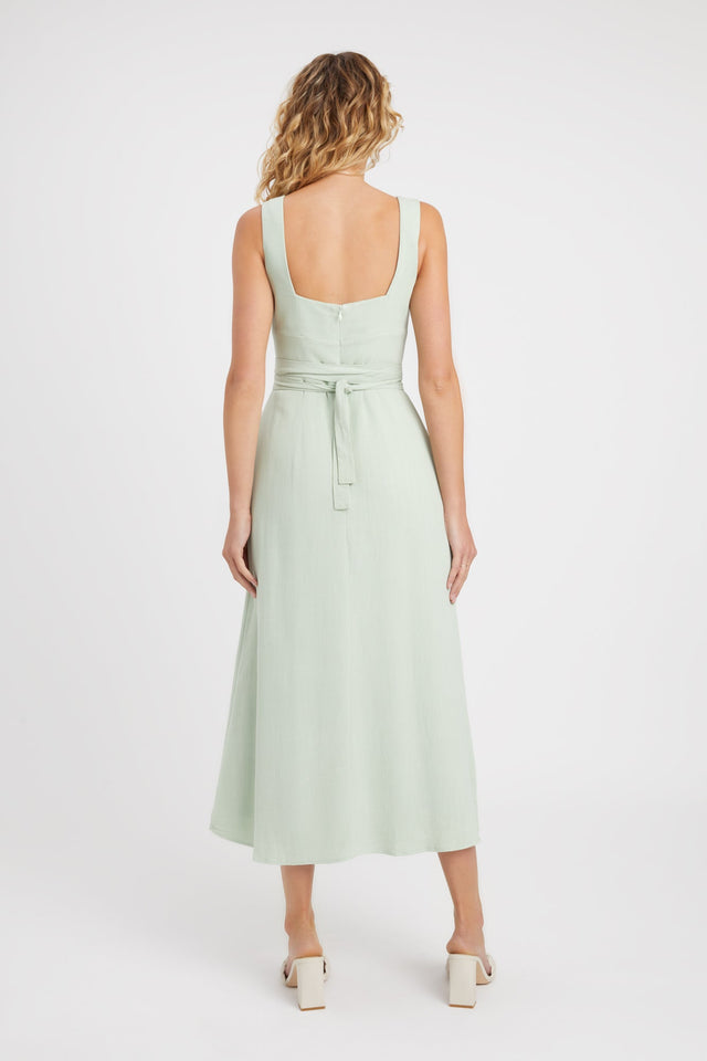 Dixon Tie Midi Dress