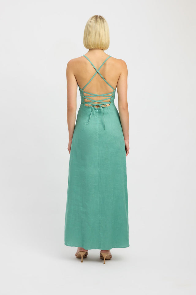 Palm Cross Back Dress