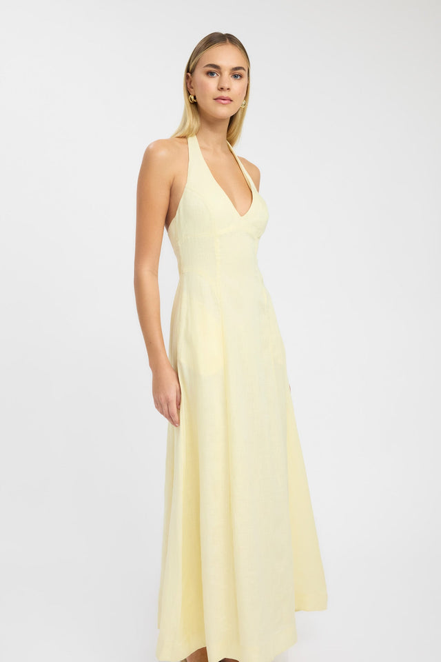 Tahiti Halter Maxi Dress