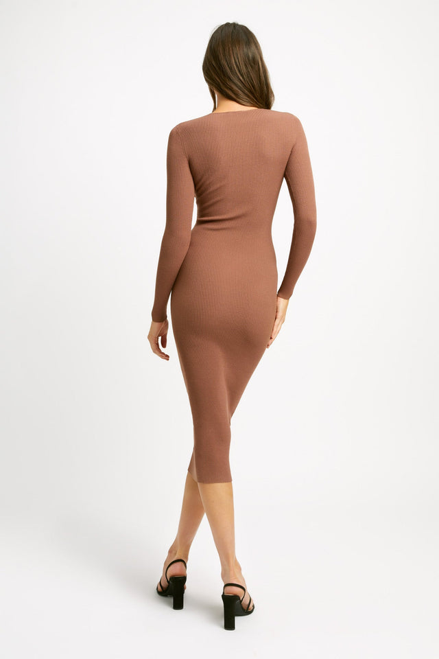 Lola Long Sleeve Cut Out Dress