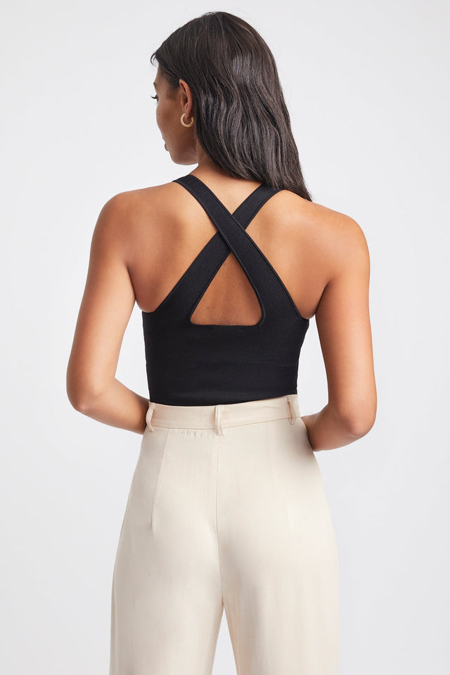 Malone Cross Back Top