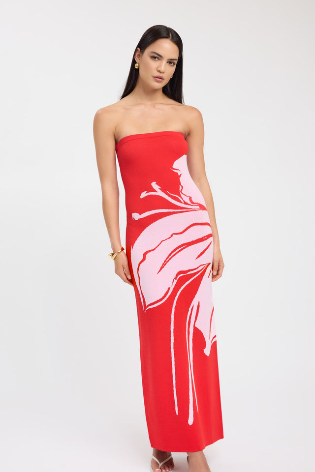 Aloha Strapless Dress