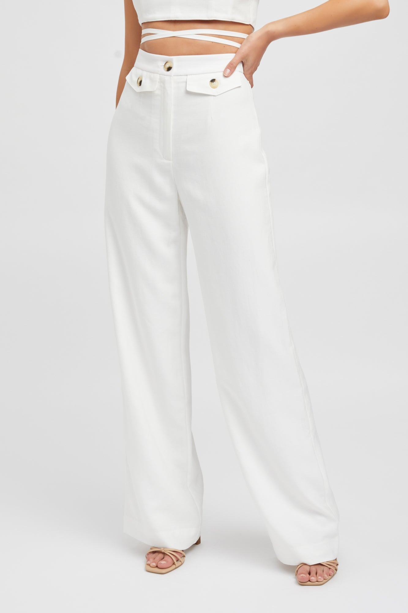 Fenton Wide Leg Pants – USA KOOKAÏ