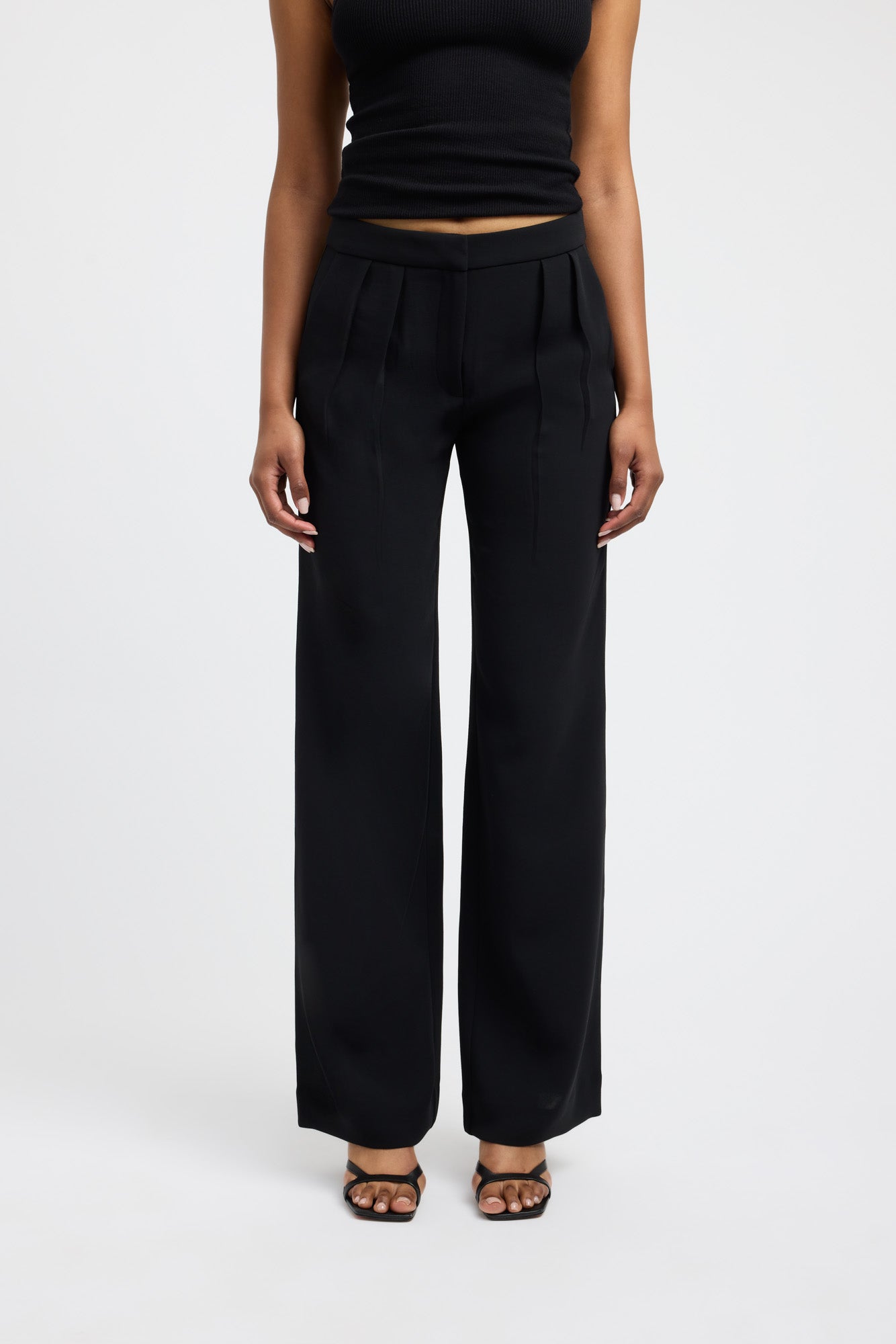 Courreges Low-Rise Flared Trousers - ShopStyle Wide-Leg Pants