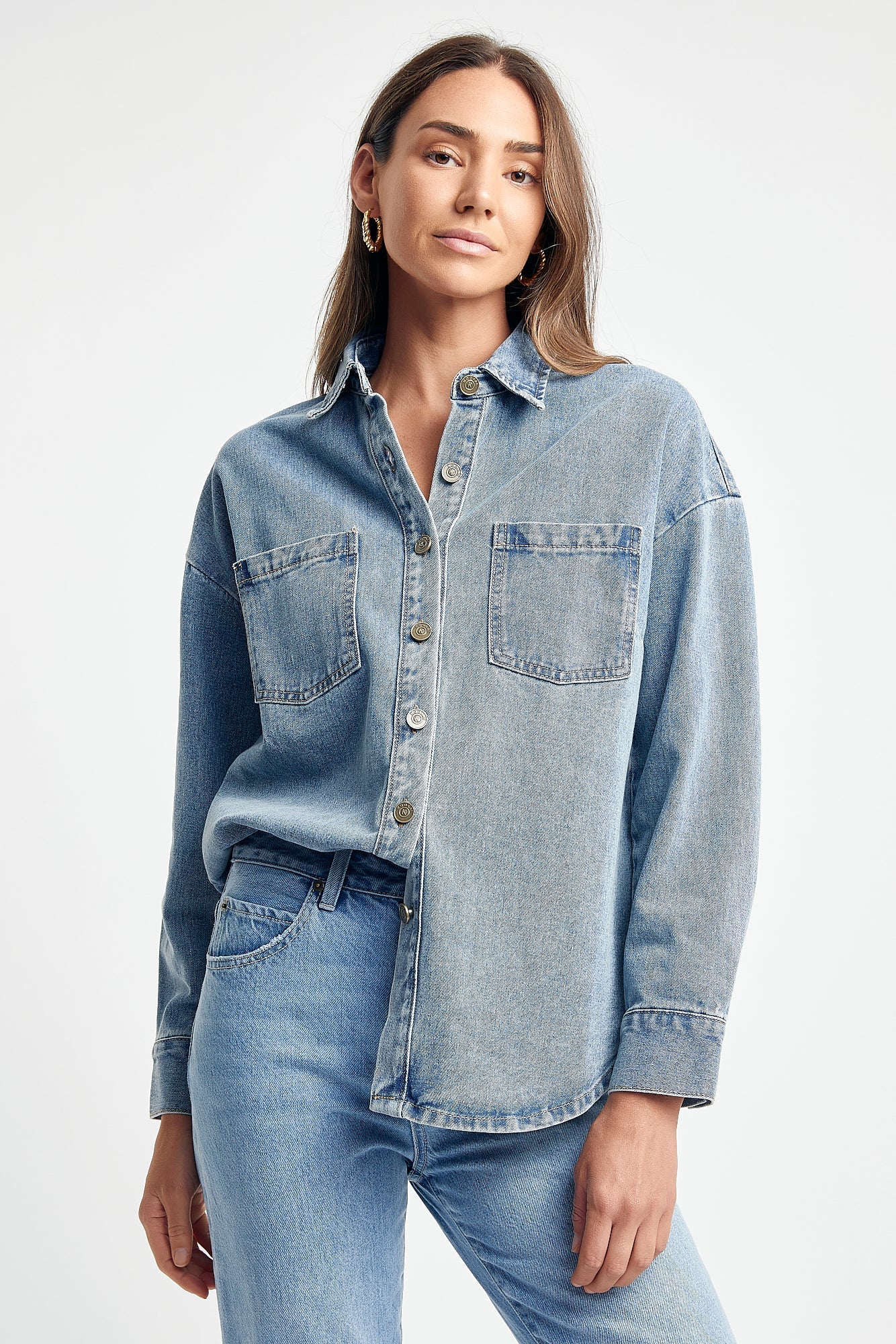 Denim ka shops shirt