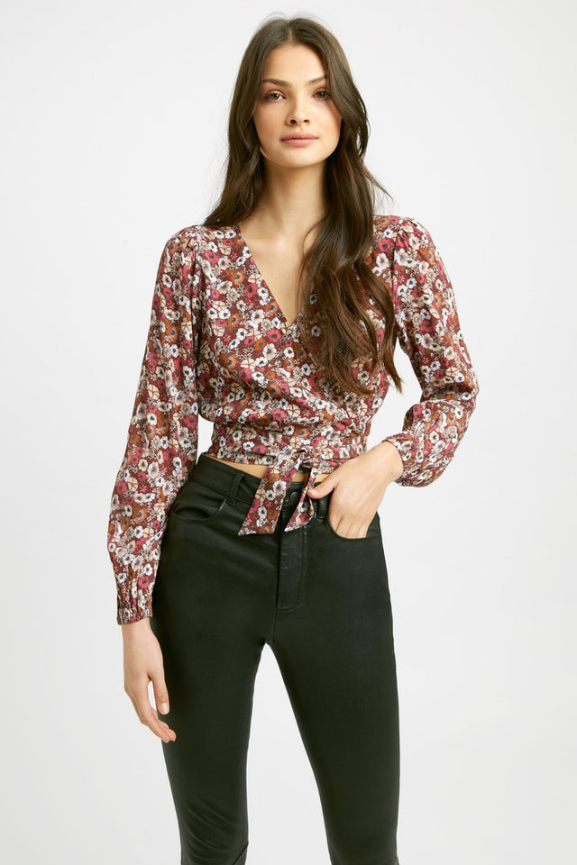 Saloni Wrap Top