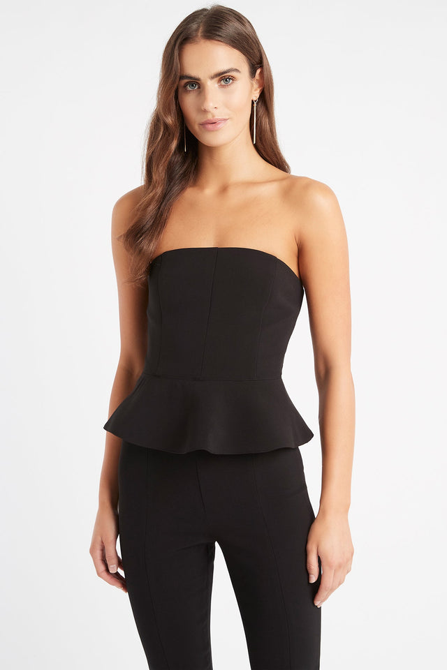 Delta Peplum Top