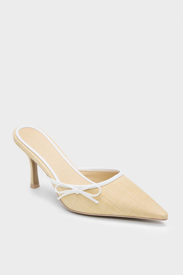 Remi Raffia Mule