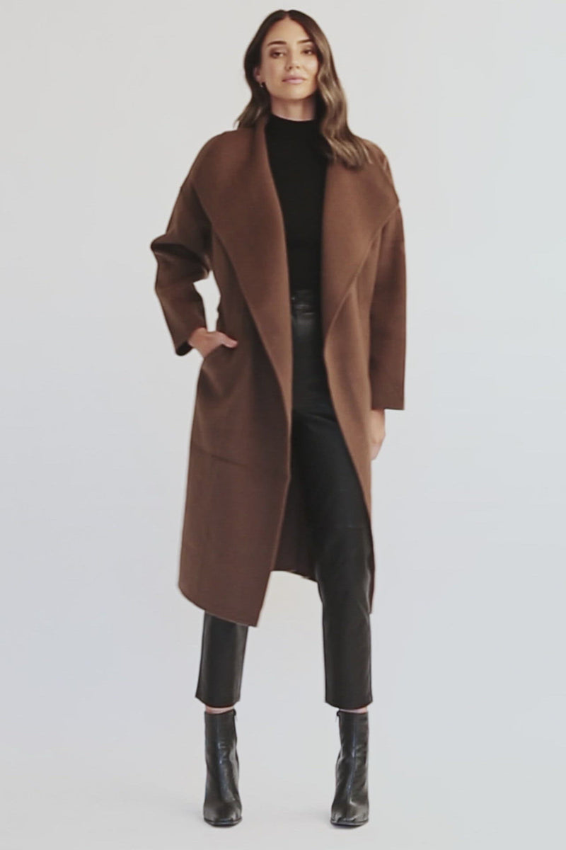 Milan Wrap Coat – USA KOOKAÏ